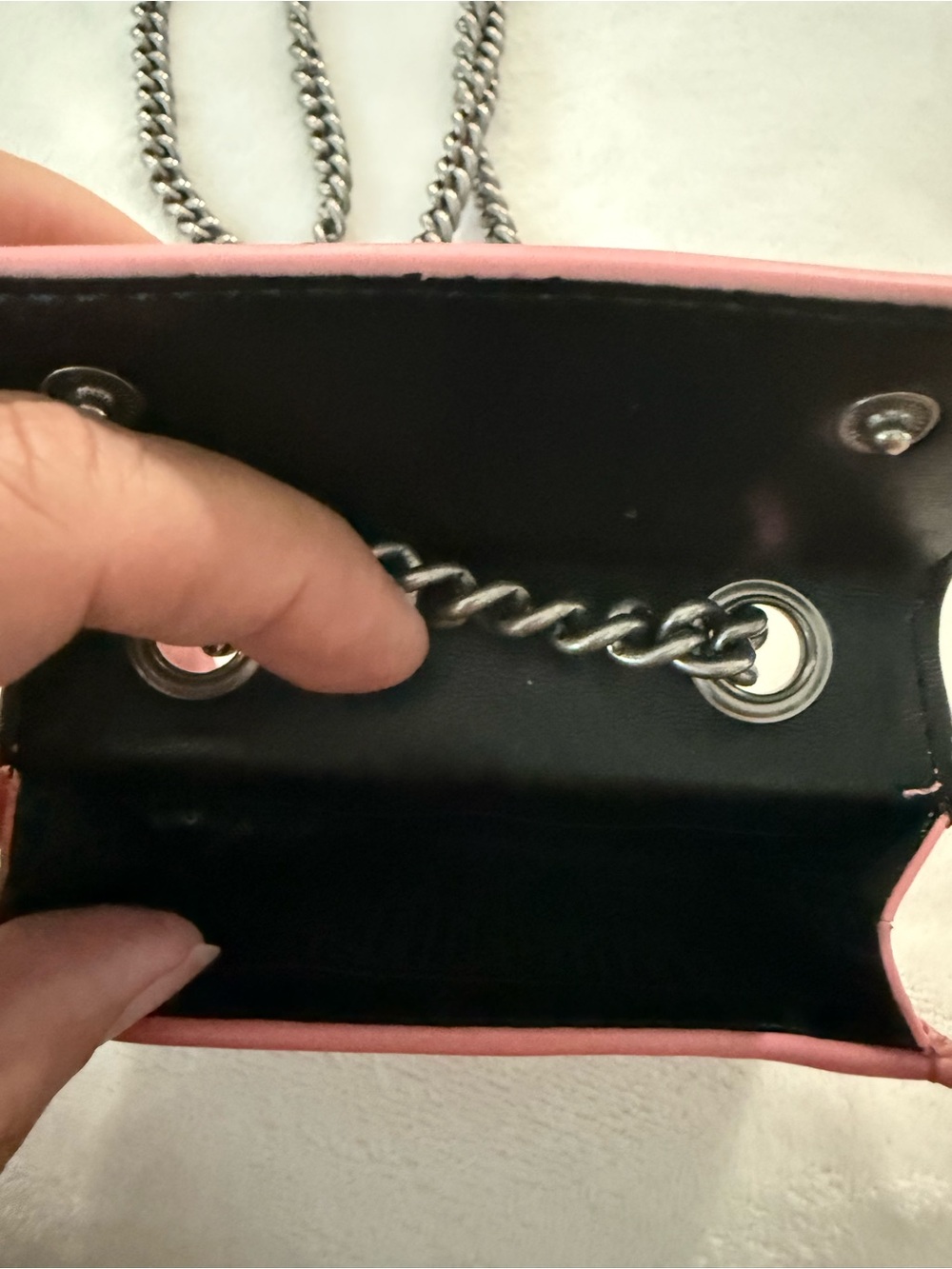 Kurt Geiger London Micro Kensington Crossbody Bag Pink - Picture 5 of 6